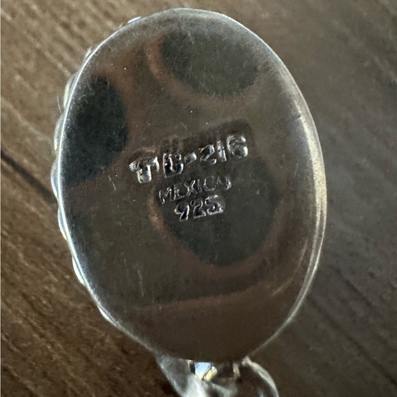 Vintage Mexican 925 Sterling Silver with Turquoise pendant - Picture 3 of 4